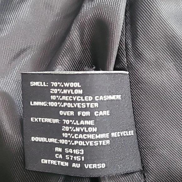 Cole Haan wool duffle coat - Picture 4 of 4